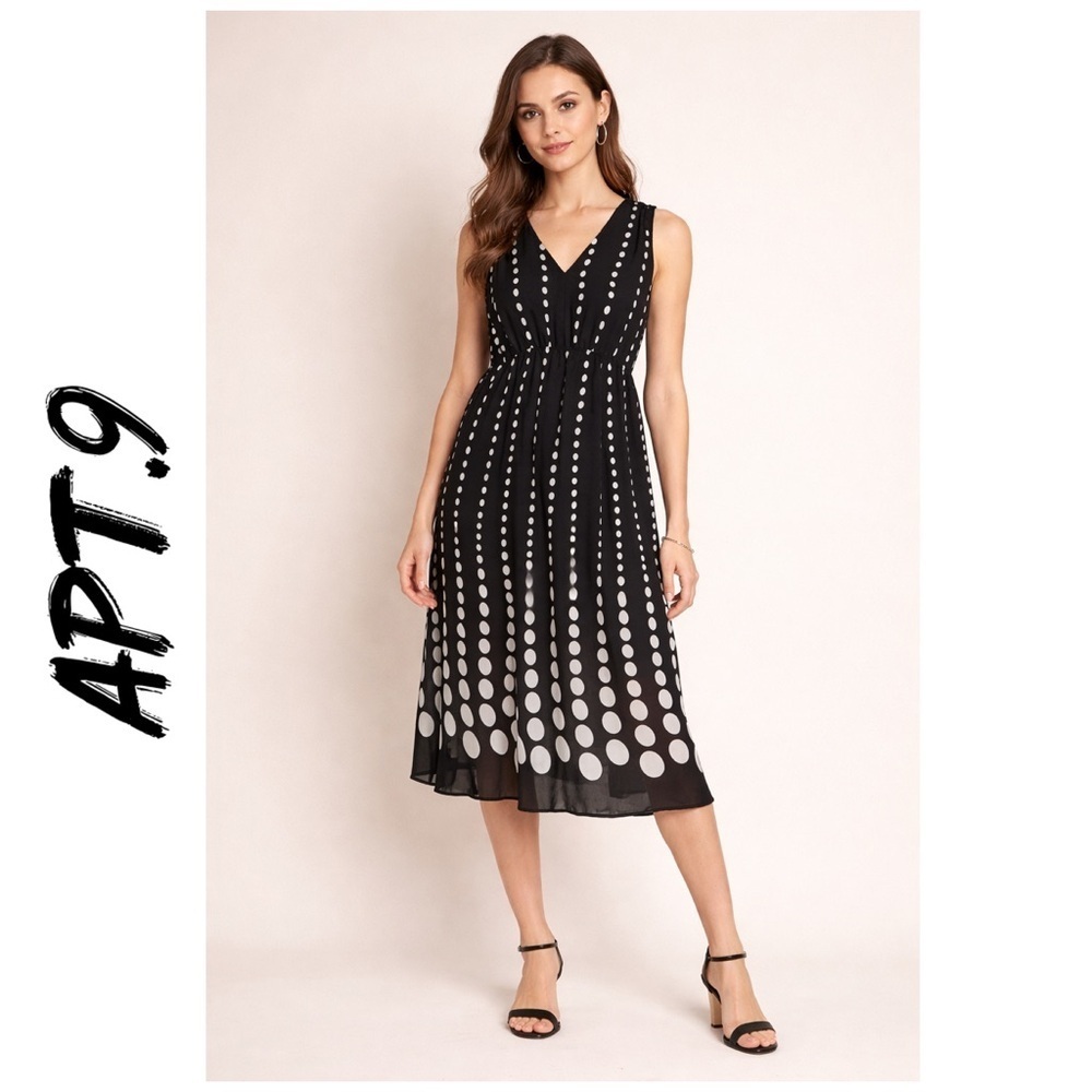 apt.9 polkadot dress